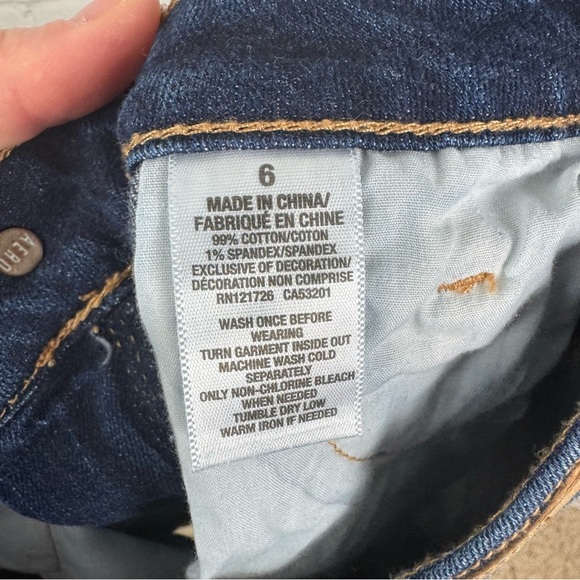 Aeropostale High Waisted Shorty Shorts Size 6 - Picture 5 of 5